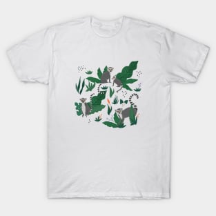 Lemurs in the Forest T-Shirt